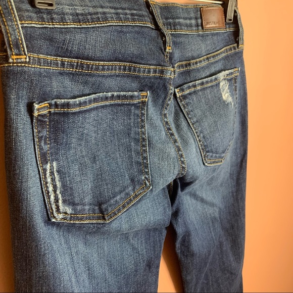 Ripped Skinny Jeans | JUSTBLACK - Picture 5 of 7